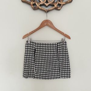 Topshop Checkered Mini Skirt